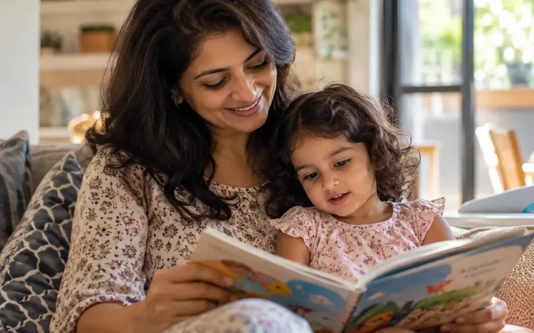 Importance of reading out books to toddlers - Window Seat